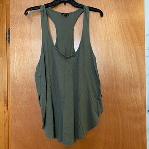Basic Racer Tank Top from Express